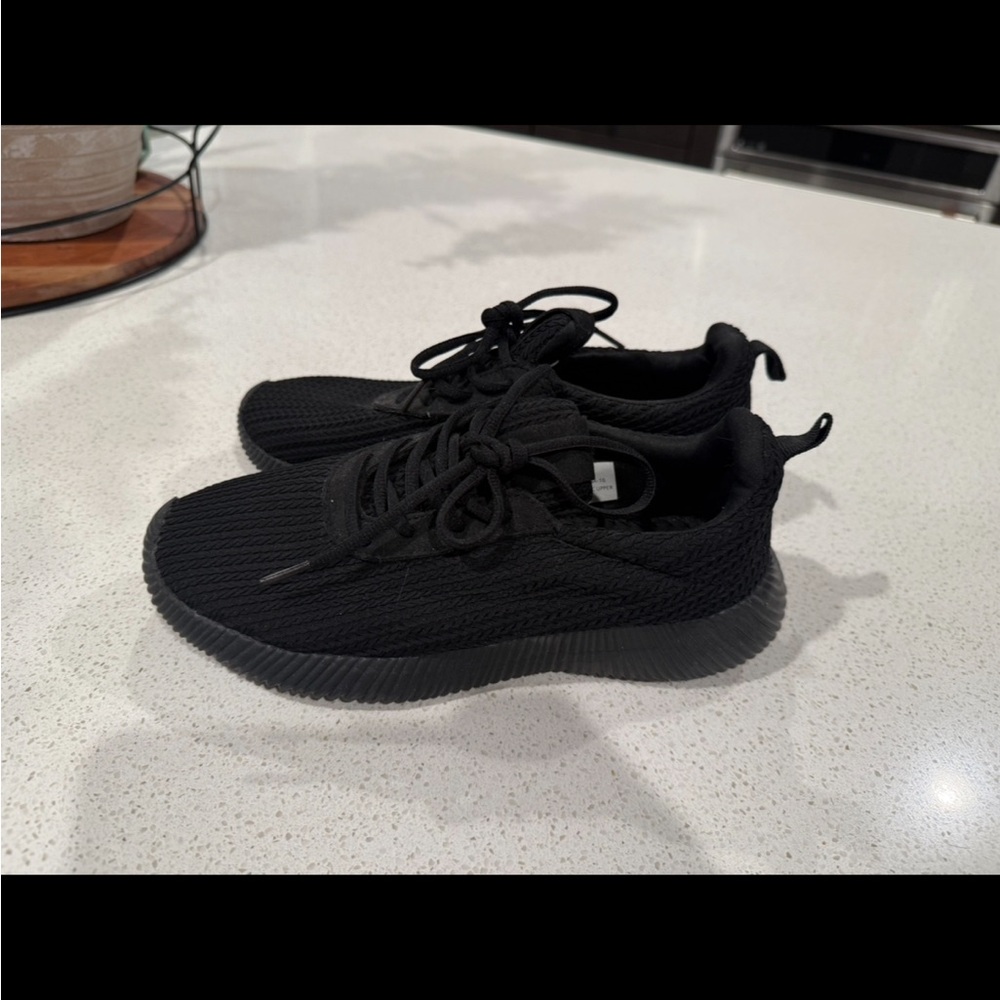 Fashion Nova Black Sneakers